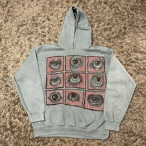 Custom Eye Block Illustration hoodie, 1 of 1